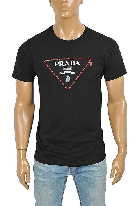 prada t shirt for men|Prada t shirt men's sale.